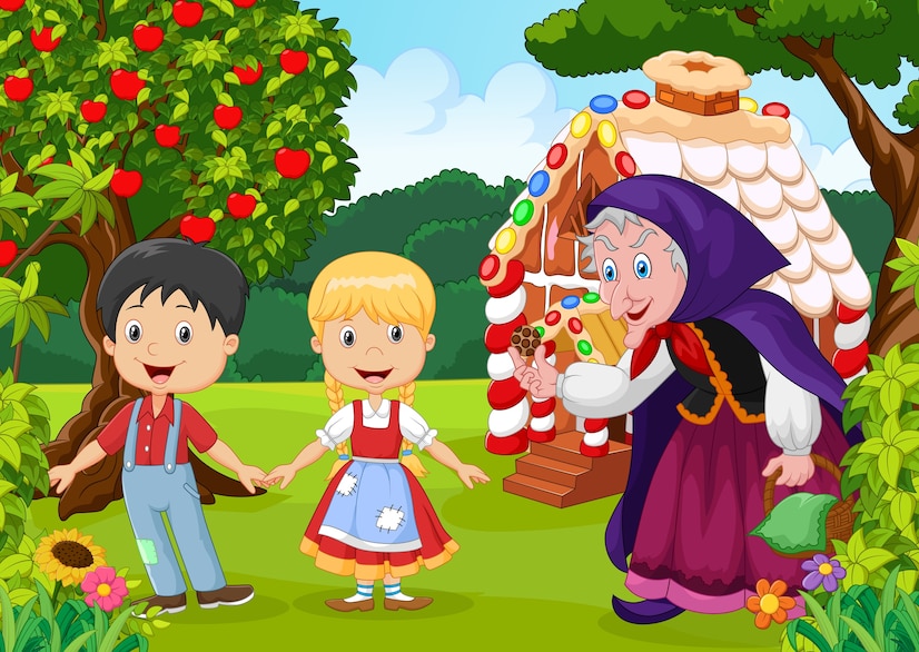 hansel et gretel et la sorciere